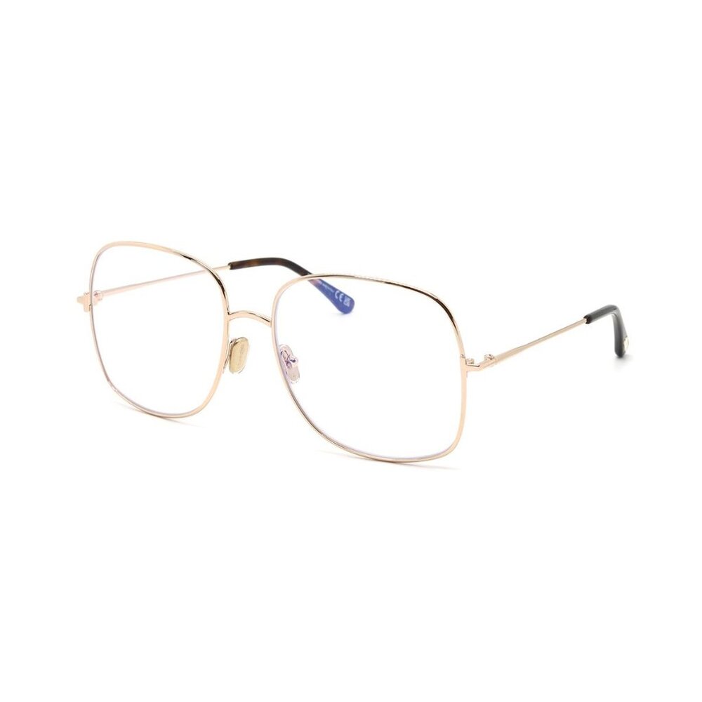 NEW TOM FORD FT6048-B 028 GOLD WOMEN EYEGLASSES TOM FORD TF6048 028